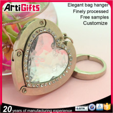 Factory direct sale metal crystal magnet bag hanger